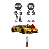 Split Lambo with Friend